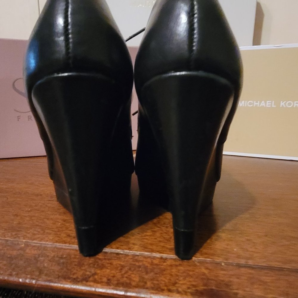 KORS Michael Kors leather wedges - Picture 5 of 12